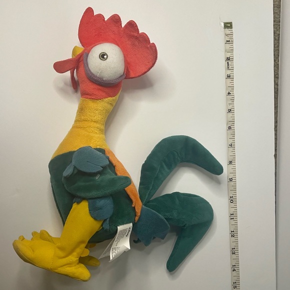 Disney MOANA Plush Clucking and Screaming HEI HEI Chicken 13in Works - Picture 6 of 12